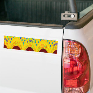 Pegatina Para Coche No te preocupes por ser arte feliz