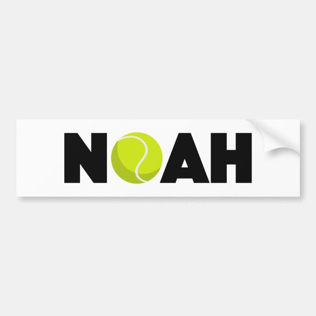 Pegatina Para Coche Noah Tennis (Frente)