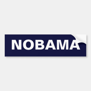 PEGATINA PARA COCHE NOBAMA