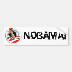 PEGATINA PARA COCHE NOBAMA
