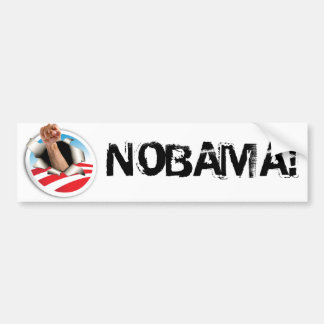 PEGATINA PARA COCHE NOBAMA
