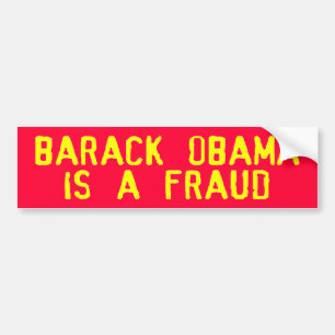 PEGATINA PARA COCHE NOBAMA 0021