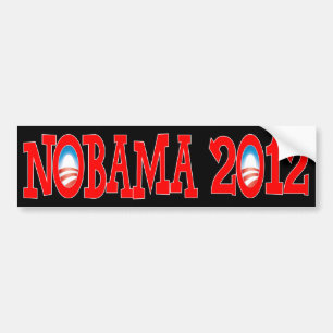 Pegatina Para Coche NOBAMA 2012 - Obama anti