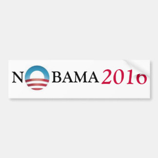 PEGATINA PARA COCHE NOBAMA 2016