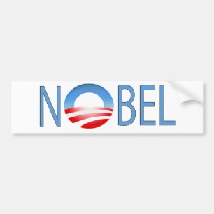 PEGATINA PARA COCHE NOBEL OBAMA