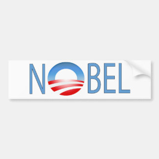 PEGATINA PARA COCHE NOBEL OBAMA