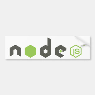Pegatina Para Coche Node.js - Luz