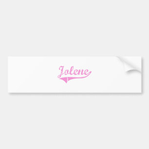 Pegatina Para Coche Nombre clásico del estilo de Jolene