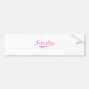 Pegatina Para Coche Nombre clásico del estilo de Natalie