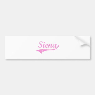 Pegatina Para Coche Nombre clásico del estilo de Siena