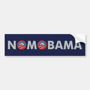 PEGATINA PARA COCHE NOMOBAMA