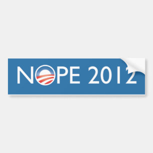 Pegatina Para Coche Nope 2012