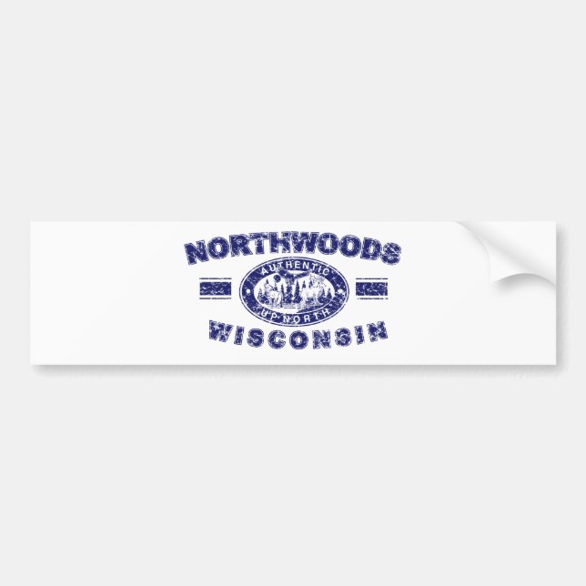 Pegatina Para Coche Northwoods-Apenado [Conv (Frente)