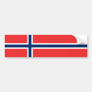 Pegatina Para Coche Noruega/bandera noruega