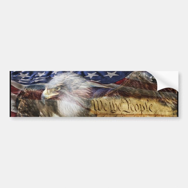 Pegatina Para Coche Nosotros la gente (Frente)