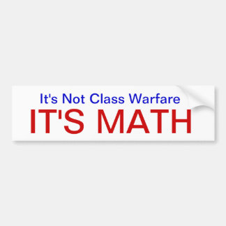 Pegatina Para Coche NotClassWarfareMath