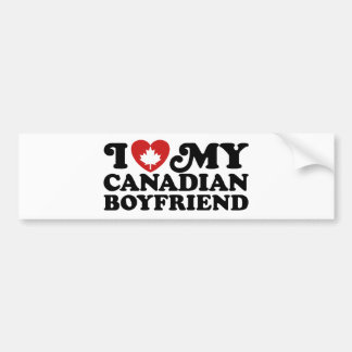 Pegatina Para Coche Novio canadiense