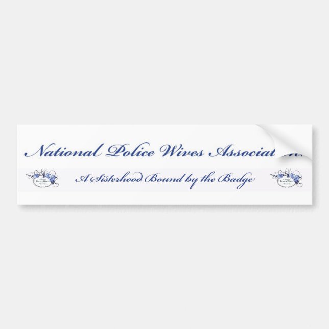 Pegatina Para Coche NPWA Bumpersticker (Frente)