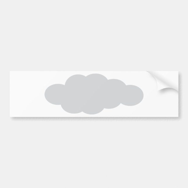 Pegatina Para Coche nube 9 (Frente)