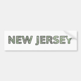 Pegatina Para Coche Nueva Jersey