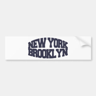 Pegatina Para Coche Nueva York Brooklyn