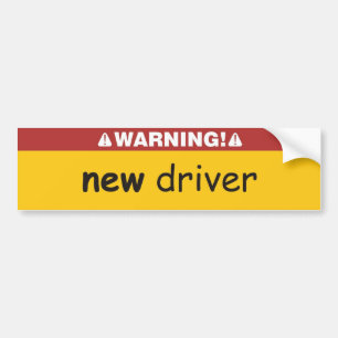 Pegatina Para Coche nuevo conductor