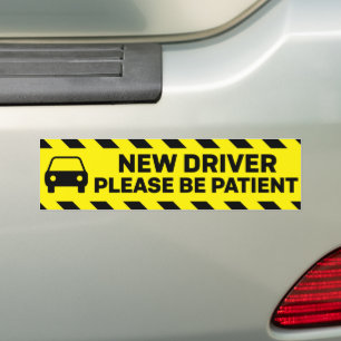 Pegatina Para Coche Nuevo controlador, por favor, sea paciente