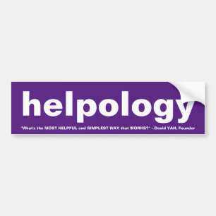 Pegatina Para Coche ¡NUEVO! Helpology