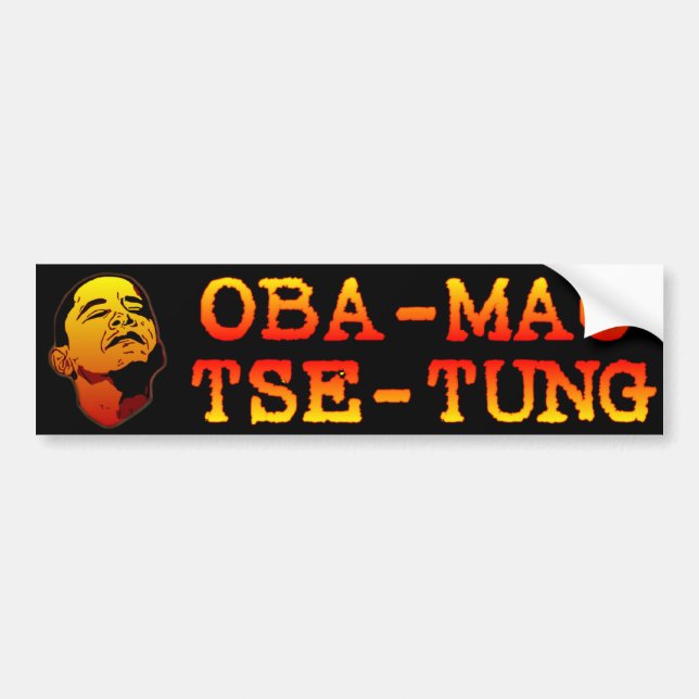 Pegatina Para Coche Oba Mao Zedong (Frente)