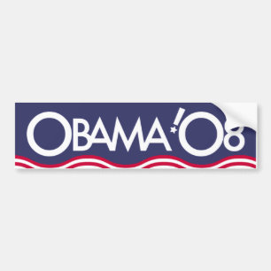 PEGATINA PARA COCHE OBAMA '08
