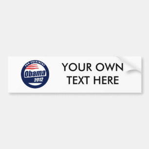Pegatina Para Coche Obama 2012