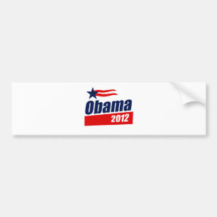 Pegatina Para Coche Obama 2012