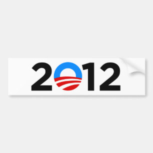 Pegatina Para Coche Obama 2012