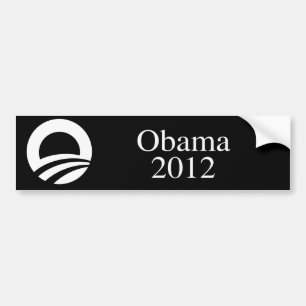 PEGATINA PARA COCHE OBAMA 2012 -