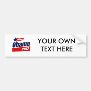Pegatina Para Coche Obama 2012