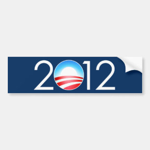 Pegatina Para Coche Obama 2012