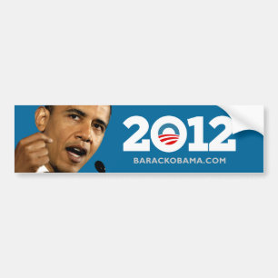 Pegatina Para Coche Obama 2012