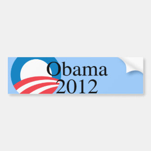 Pegatina Para Coche Obama 2012 -
