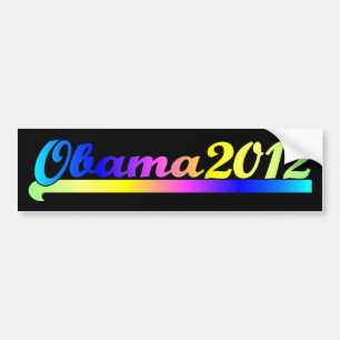 Pegatina Para Coche Obama 2012