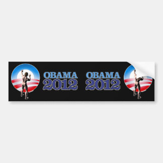 Pegatina Para Coche Obama 2012 (twofer)