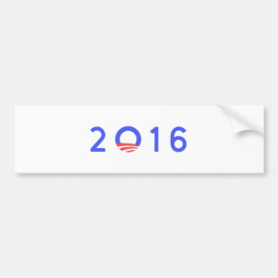 PEGATINA PARA COCHE OBAMA 2016