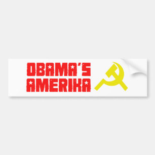 Pegatina Para Coche Obama Amerika 3