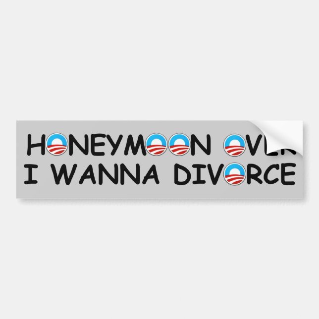 Pegatina Para Coche Obama anti (Frente)