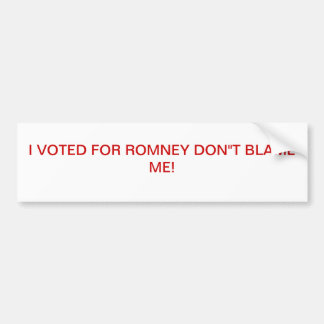PEGATINA PARA COCHE OBAMA ANTI