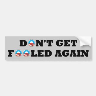 Pegatina Para Coche Obama anti 2012