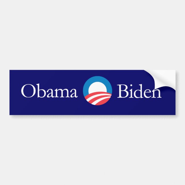 Pegatina Para Coche Obama Biden bumpersticker (Frente)