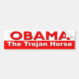 Pegatina Para Coche Obama el Trojan Horse