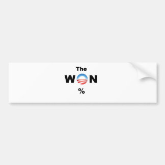 Pegatina Para Coche ¡Obama GANÓ!