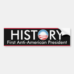 Pegatina Para Coche Obama hace historia