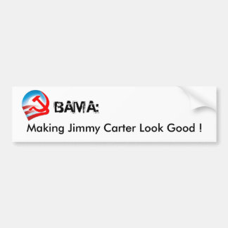 Pegatina Para Coche OBAMA - haciendo Jimmy Carter mirada buena